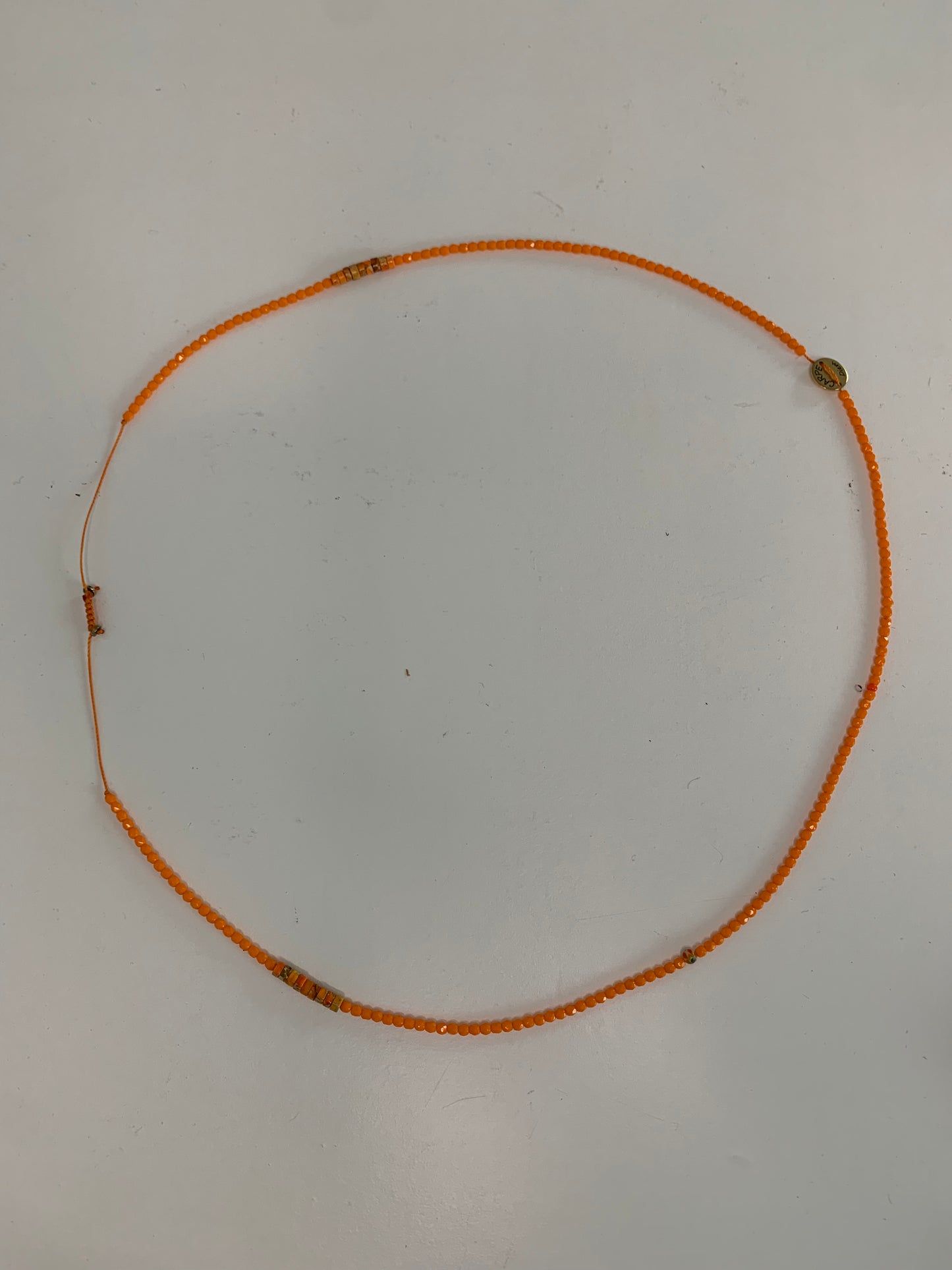 Bracelet 4 tours orange